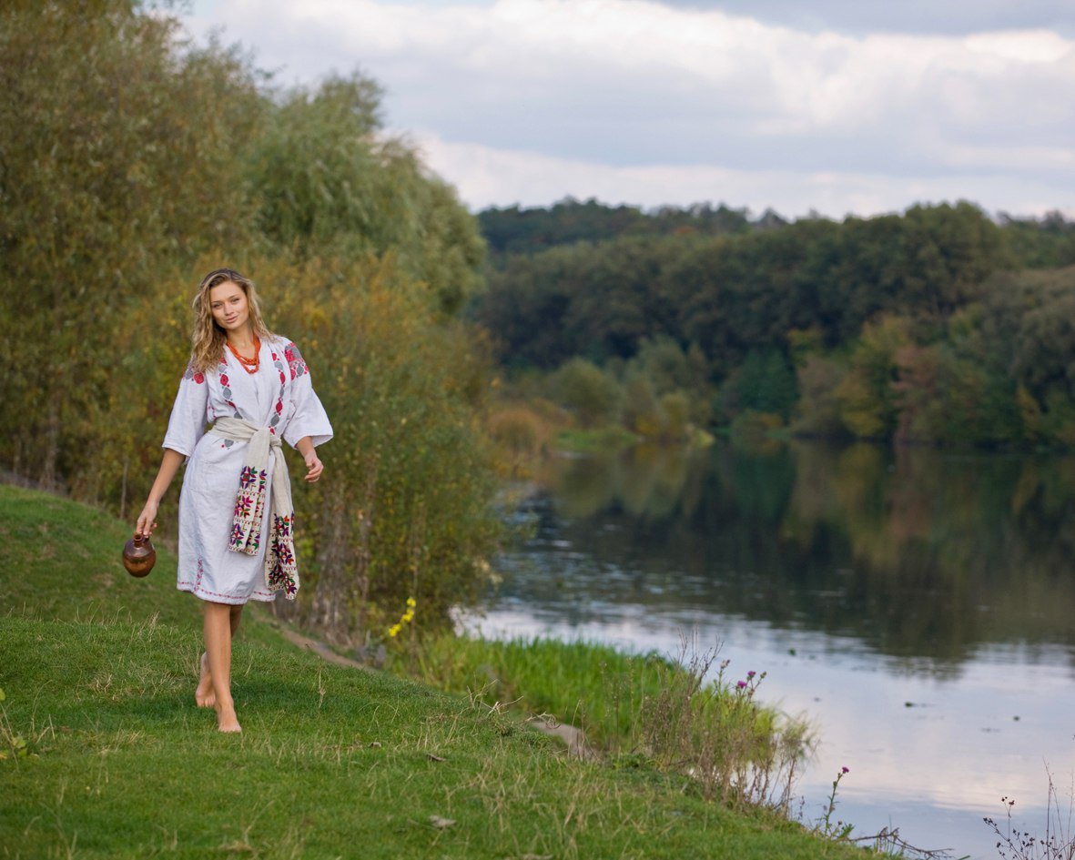 Nude girl Slavic women in Depok